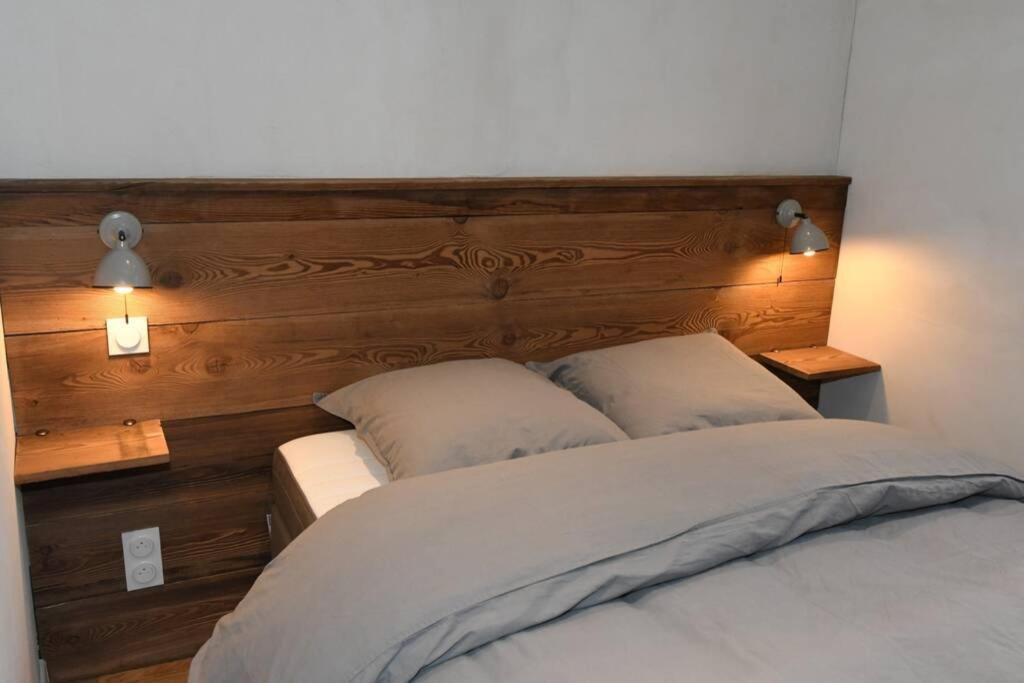 Logement Renove Avec Vue Panoramique La Saussaz Exterior foto